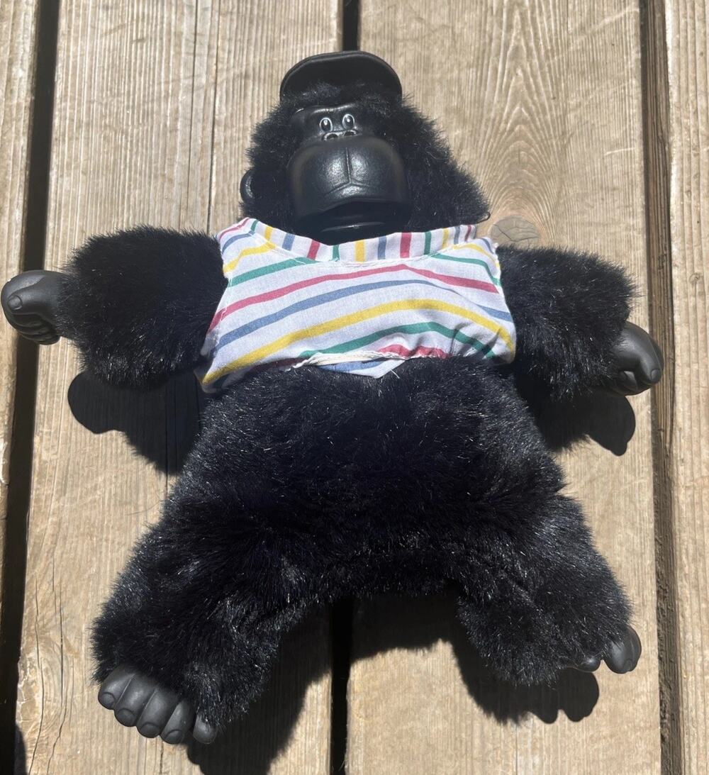 Vintage Gemma Magogo Gorilla Ape Plush Sings And Moves Macarena Battery Powered